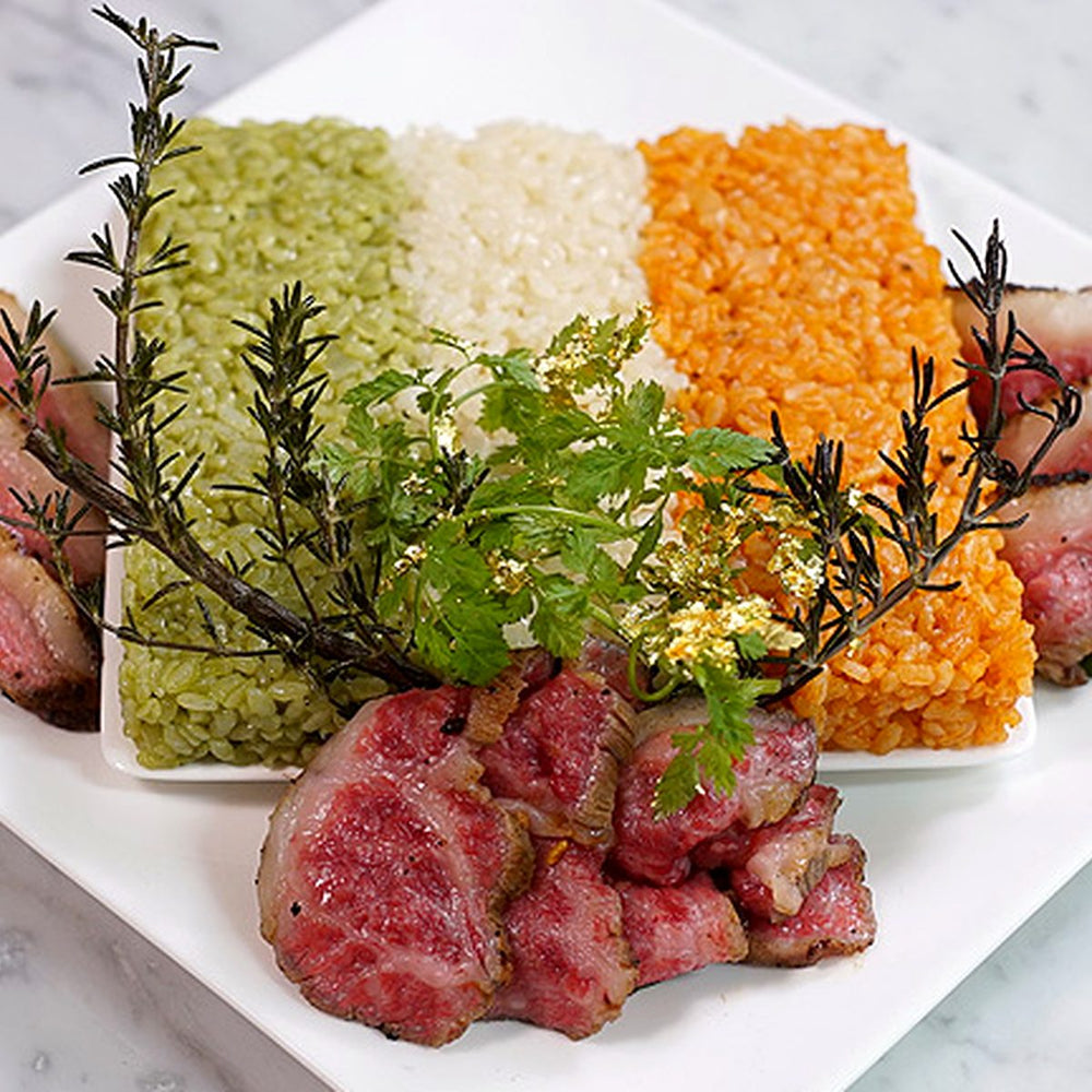 Recette Mexican Flag Wagyu Rib Cap