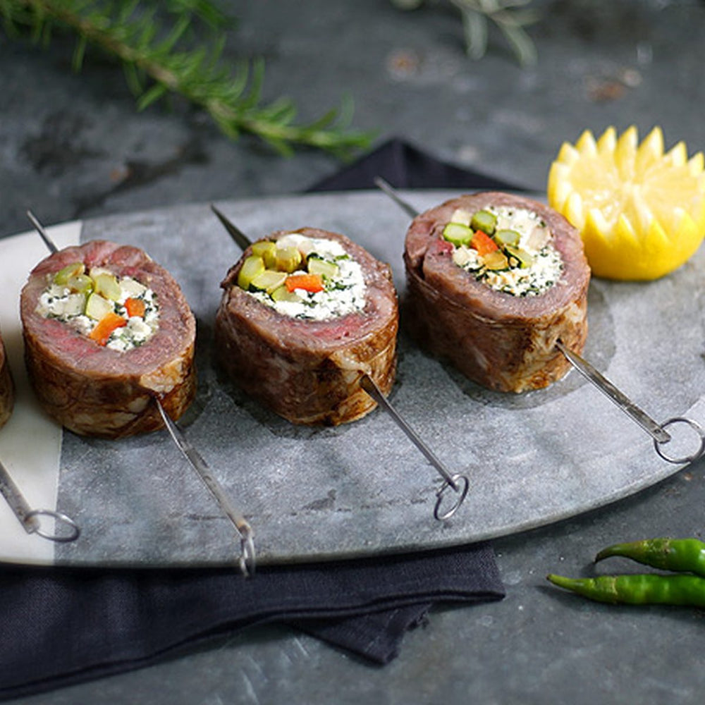 Recette Wagyu Roll With Vegetables