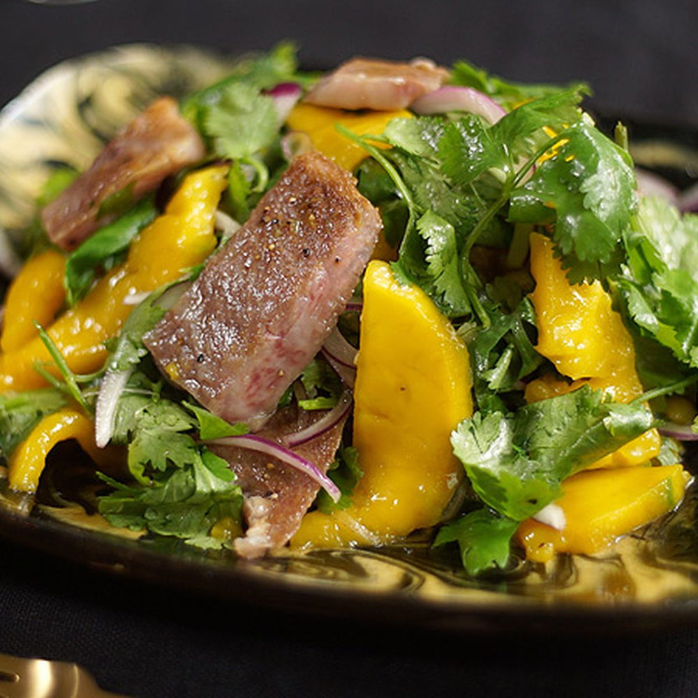 Recette Wagyu Spicy Salad