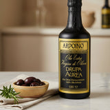 Huile d'olive vierge extra italienne Drupa Aurea d'olives dénoyautées bouteille 50cl +alu