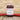 Confiture artisanale de rhubarbe rouge BIO pot 350g